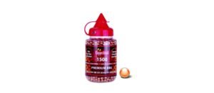 POWAIR DESTO BB'S - 1500 COPPERHEAD STEEL MARBLES BOTTLE 4.5mm FOR AIRGUN Reference: CROSBBS